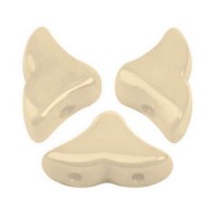 Hélios par Puca® kralen Opaque beige ceramic look 03000/14413